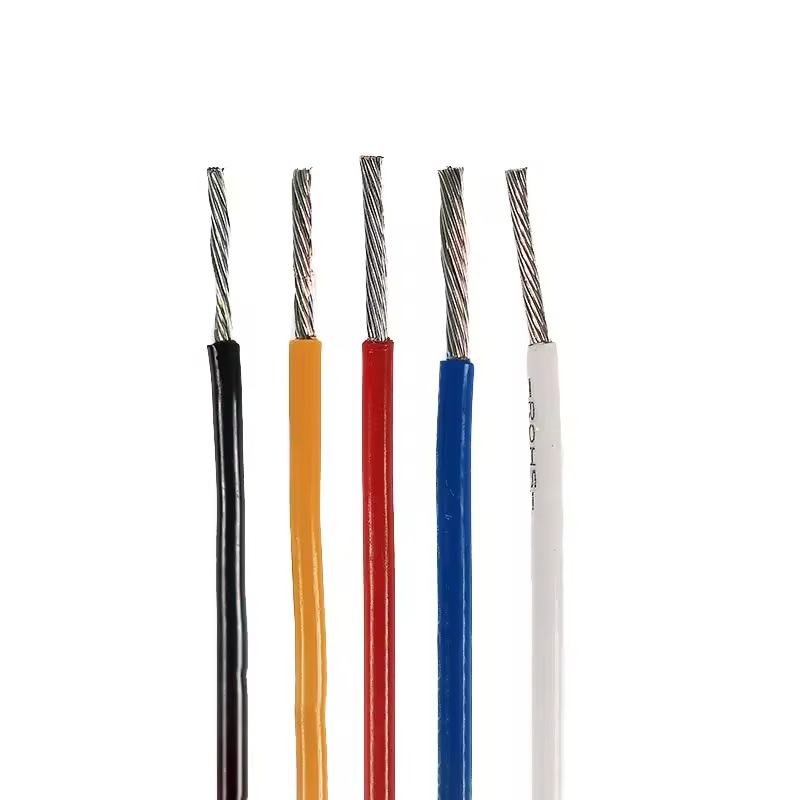 PTFE insulated high temperature wire for industrial applications