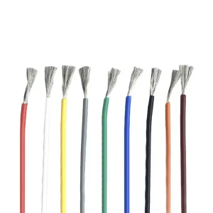 Standard silicone rubber wire AGR AGRP AWG size range from 26 AWG to 12 AWG