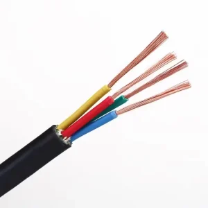 PTFE FEP fluoroplastic control cable used for internal wiring of laboratory analytical instrument