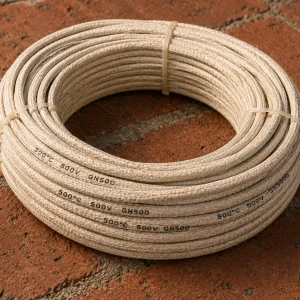 GN500 UL 5107 mica fiberglass furnace wire 450-500°C industrial high temperature