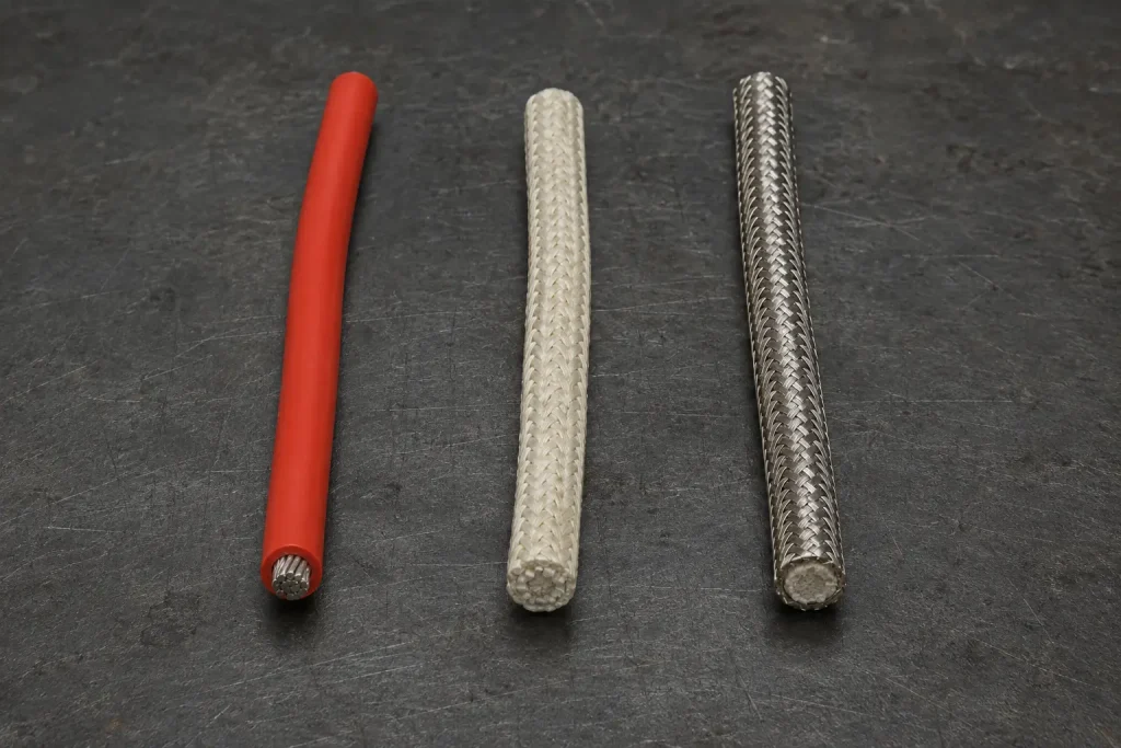 High temperature oven cable UL 3135 silicone rubber UL 5107 mica fiberglass 200-450C