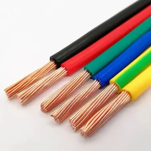 High temperature silicone cable entering industrial oven through cable entry gland for power supply connection