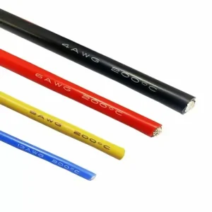 Class H silicone motor lead wire AWG size range from 18 AWG to 6 AWG