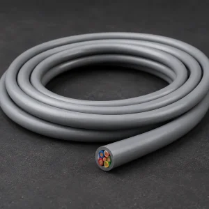 RVV multi-core flexible PVC control cable 300 500V 2-24 cores gray sheath