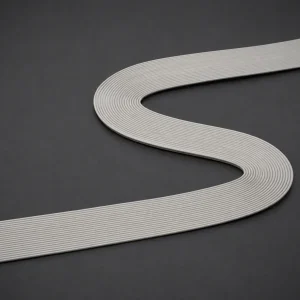 UL AWM Style 2468 flat ribbon cable with parallel copper conductors in one plane, 80°C 300 Vac, PVC insulation for internal wiring
