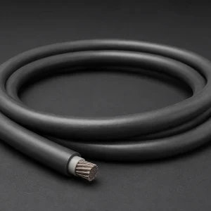 UL AWM Style 3582 single-conductor cable with fluoropolymer insulation and non-integral silicone rubber jacket, 150°C 1000 Vac