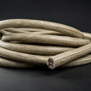 UL AWM Style 5107 multi-core mica tape and treated glass braid cable assembly, 200°C/450°C 600 Vac, for high-temperature equipment internal wiring