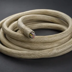 UL AWM Style 5476 multi-core mica tape and treated glass braid cable assembly, 450°C 600 Vac, for protected high-temperature internal wiring