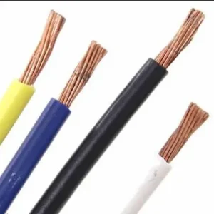 Red and black UL 1015 14 AWG battery connection cable pair from CableApex