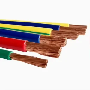 Heavy duty high temperature power cable silicone rubber 200°C and mica tape 450°C insulation comparison