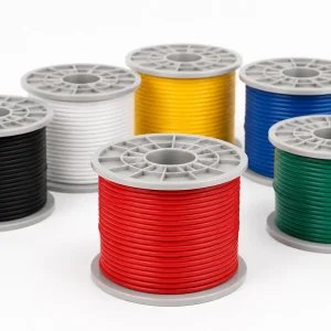 UL AWM Style 1007 PVC hook-up wire multi-colour fine-gauge spool set, 80°C maximum 300 Vac, factory supply for protected appliance and electronic equipment internal wiring
