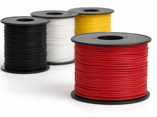 Multi-colour spools of UL 1015 PVC insulated wire