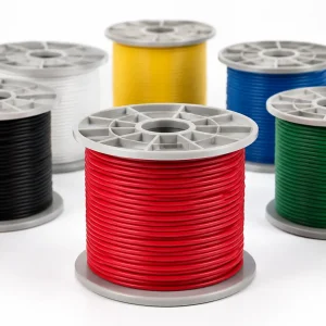 UL AWM Style 1569 PVC hook-up wire multi-colour spool set, 105°C maximum 300 Vac, factory supply for stationary protected internal wiring of appliances and electronic equipment