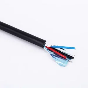 Internal structure of UL 2464 shielded control cable for signal transmission