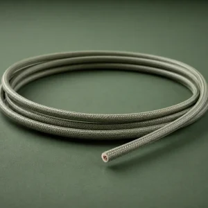 UL AWM Style 3122 18 AWG silicone wire with lacquered braid, 200°C 300 Vac, for internal wiring