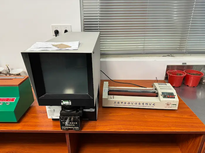 Dedicated cable projection inspection instrument for wire quality control