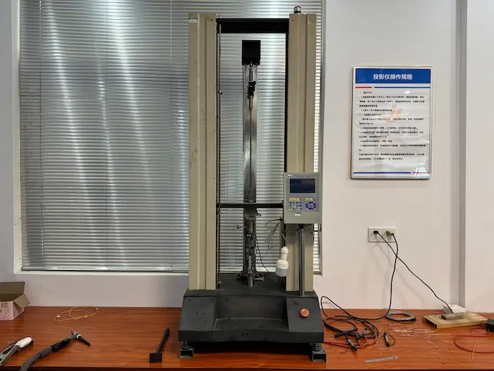 Cable projector inspection equipment for wire dimensional and appearance checking