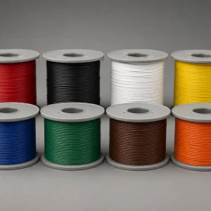 UL AWM Style 1007 18 AWG PVC hook-up wire multi-colour spool set, 80°C 300 Vac, factory supply for appliance internal wiring