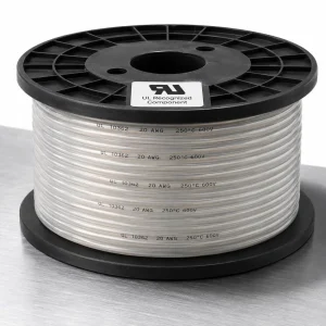 UL 10362 PFA wire 250°C 600V natural translucent fluoropolymer single conductor reel