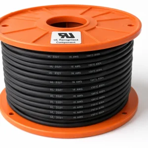 UL 3321 XLPE wire 150°C 600V crosslinked polyethylene single conductor reel product photo