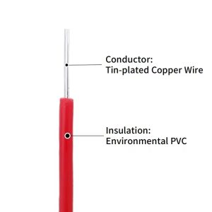 UL1007 18 AWG wire for appliance internal routing and lead connections