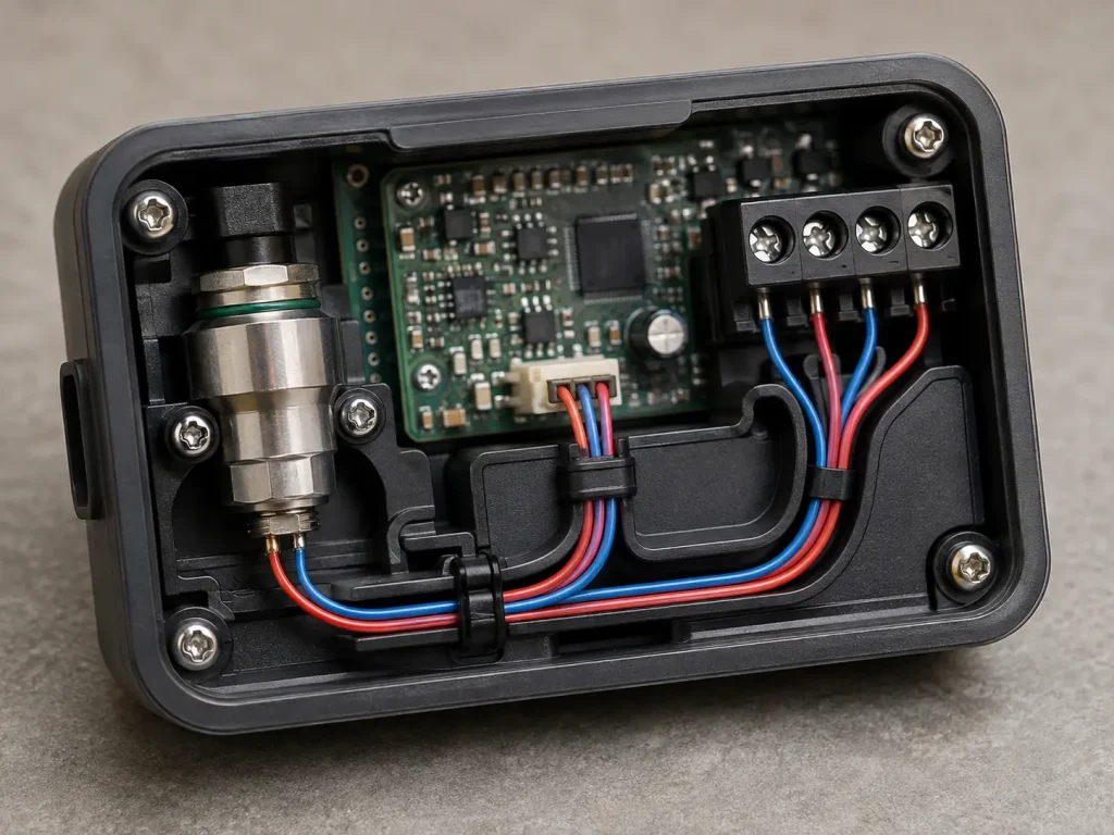 UL 1007 28 AWG PVC wire routed as internal sensor and control lead wiring inside appliance