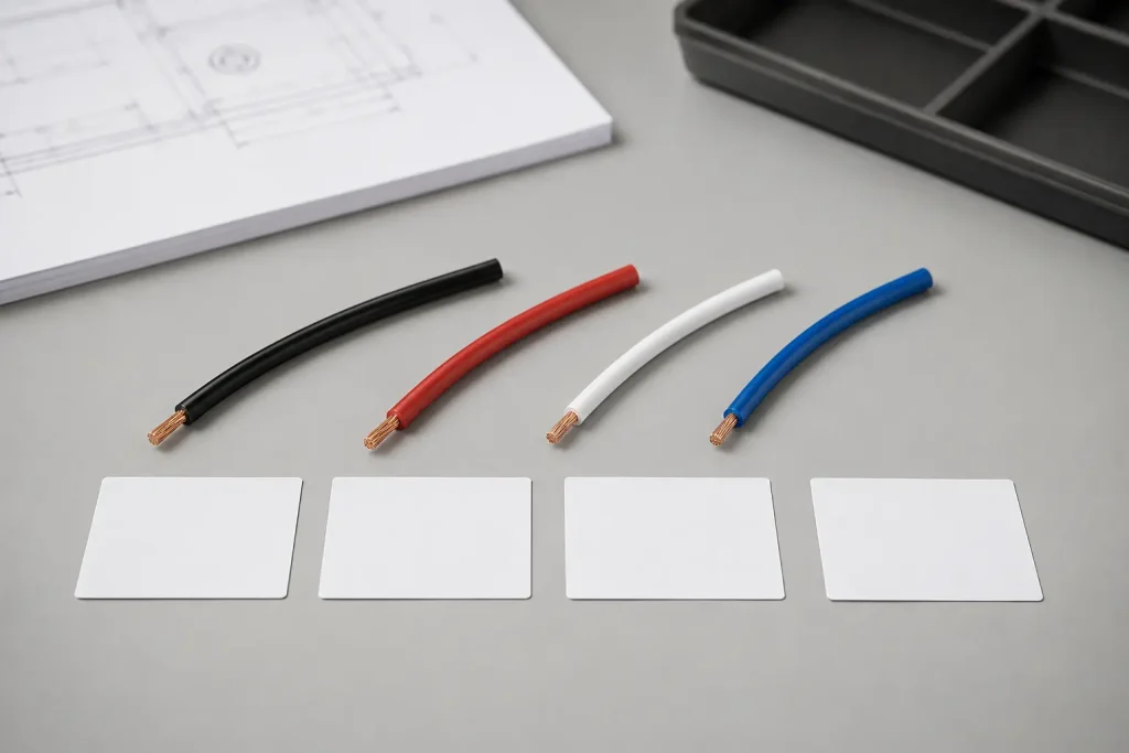 UL 1007 PVC wire samples reviewed for AWG, colour, and flame classification RFQ specification fields