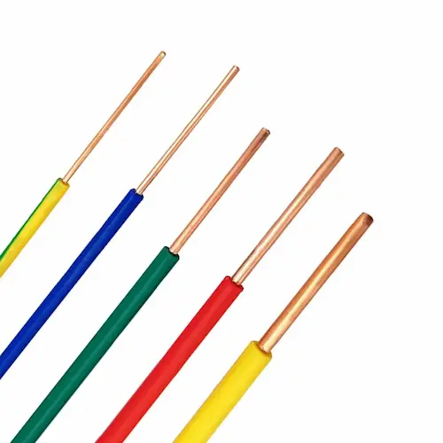 UL1015 PVC wire used for grouped internal routing in cabinets