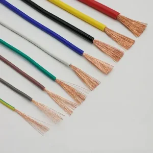 UL 1015 PVC wire 105C 600V for control panel internal wiring