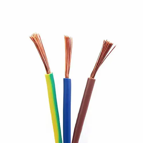 UL1015 PVC wire construction detail for grouped internal cabinet wiring