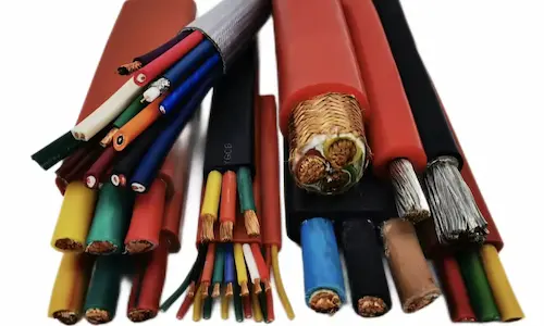 UL3135 22 AWG silicone wire used for control panel internal wiring