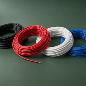 UL 3135 24 AWG silicone wire in multiple colour coils, 200°C 600 Vac, for totally enclosed appliance sensor lead wiring