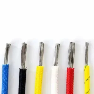 UL3172 silicone fiberglass wire used for oven internal lead routing