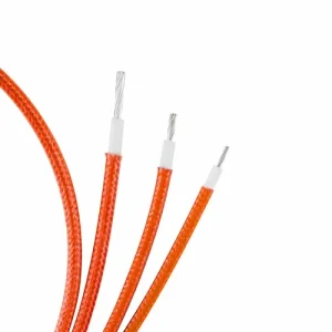 UL3172 silicone fiberglass wire used for internal routing in thermal equipment