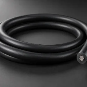 UL 3239 20 kVDC silicone high voltage wire coil, 200°C, 1 mm² 32-strand conductor for power supply internal wiring