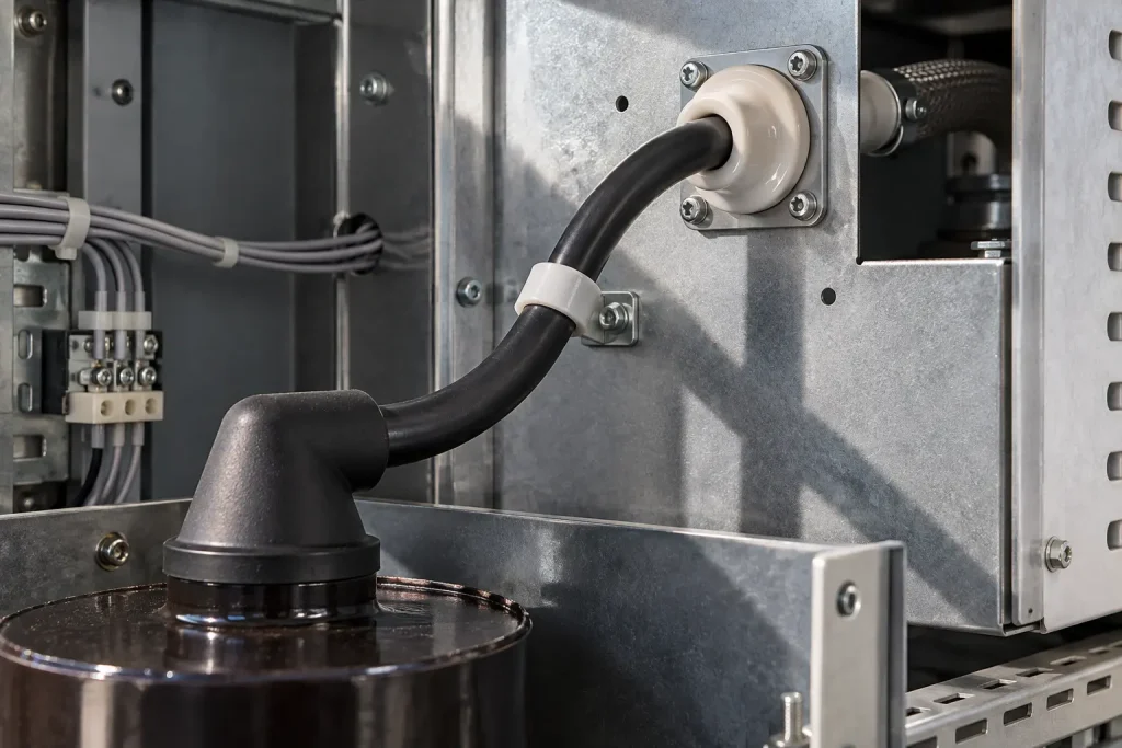 UL 3239 nickel conductor high voltage DC lead in a protected internal wiring section of ignition-related equipment