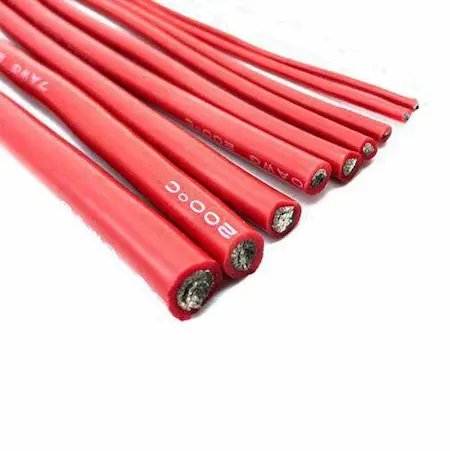 UL3239 silicone wire used for internal high voltage routing in inverter assemblies