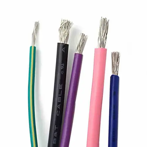 UL3304 ignition lead wire construction detail for burner internal wiring