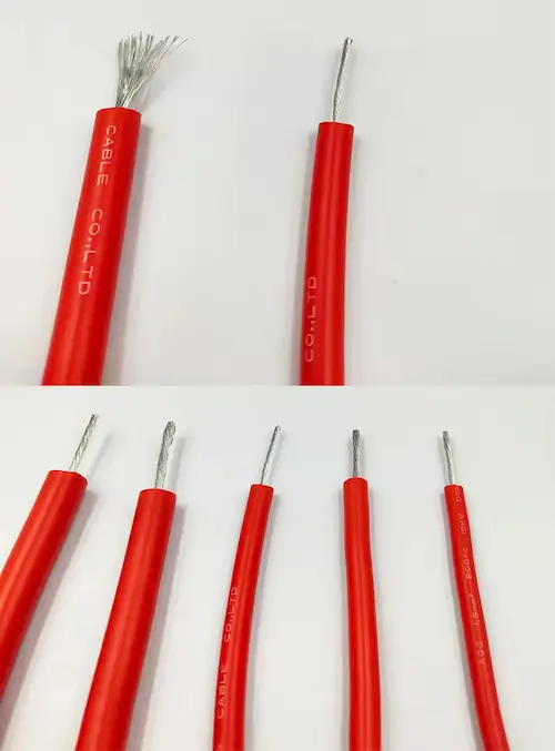 UL3304 ignition wire used in protected internal high voltage lead applications