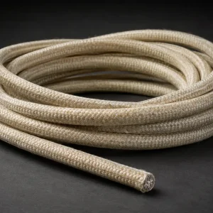 UL AWM Style 5107 6 AWG stranded mica glass power wire, qualified 450°C 600 Vac, for high-temperature equipment internal wiring