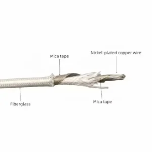 UL 5107 high temperature mica glass wire for extreme heat equipment