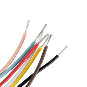 UL 1007 32 AWG stranded sensor encoder pigtail lead in German precision instrument
