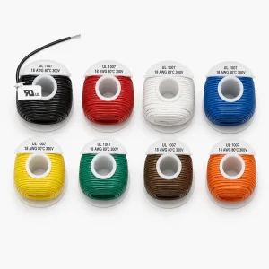 UL 1007 PVC wire 80°C 300V multi-colour spools 32–16 AWG appliance hook-up Vietnam Indonesia