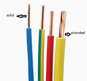 UL 1015 30 AWG signal wire PCB to terminal block interconnect German control cabinet