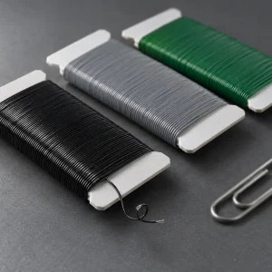 UL 1007 32 AWG stranded PVC wire on fine-gauge card spools for Germany procurement