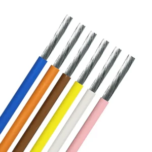 UL 1015 14 AWG wire surface marking showing AWM Style 1015 600V 105°C File E333030