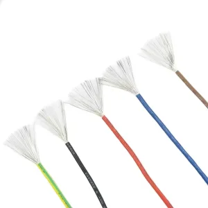 UL 1332 FEP high temperature wire used for LED lighting fixture internal wiring in UAE commercial project