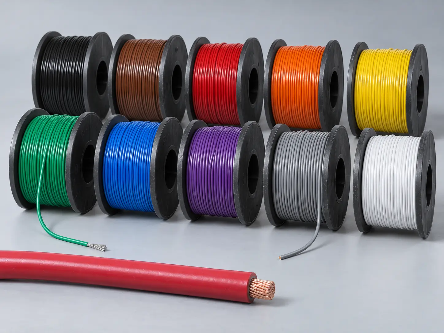 UL 1569 30-10 AWG thin-wall PVC hook-up wire rated 300 Vac for Dubai and UAE B2B sourcing