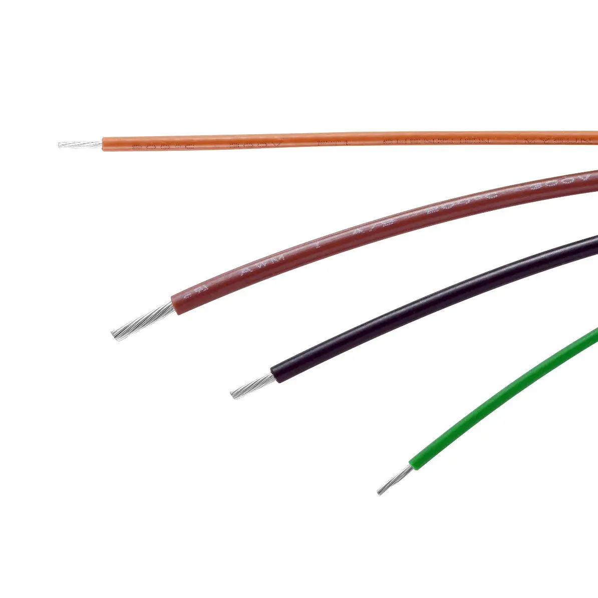 UL 1659 PTFE high temperature wire AWG size range from 26 AWG to 4/0 AWG comparison