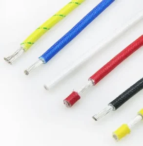 UL 3122 200°C 300V silicone rubber wire lacquered braid AWM Style 3122 File E333030 26 to 16 AWG Vietnam internal wiring high temperature equipment